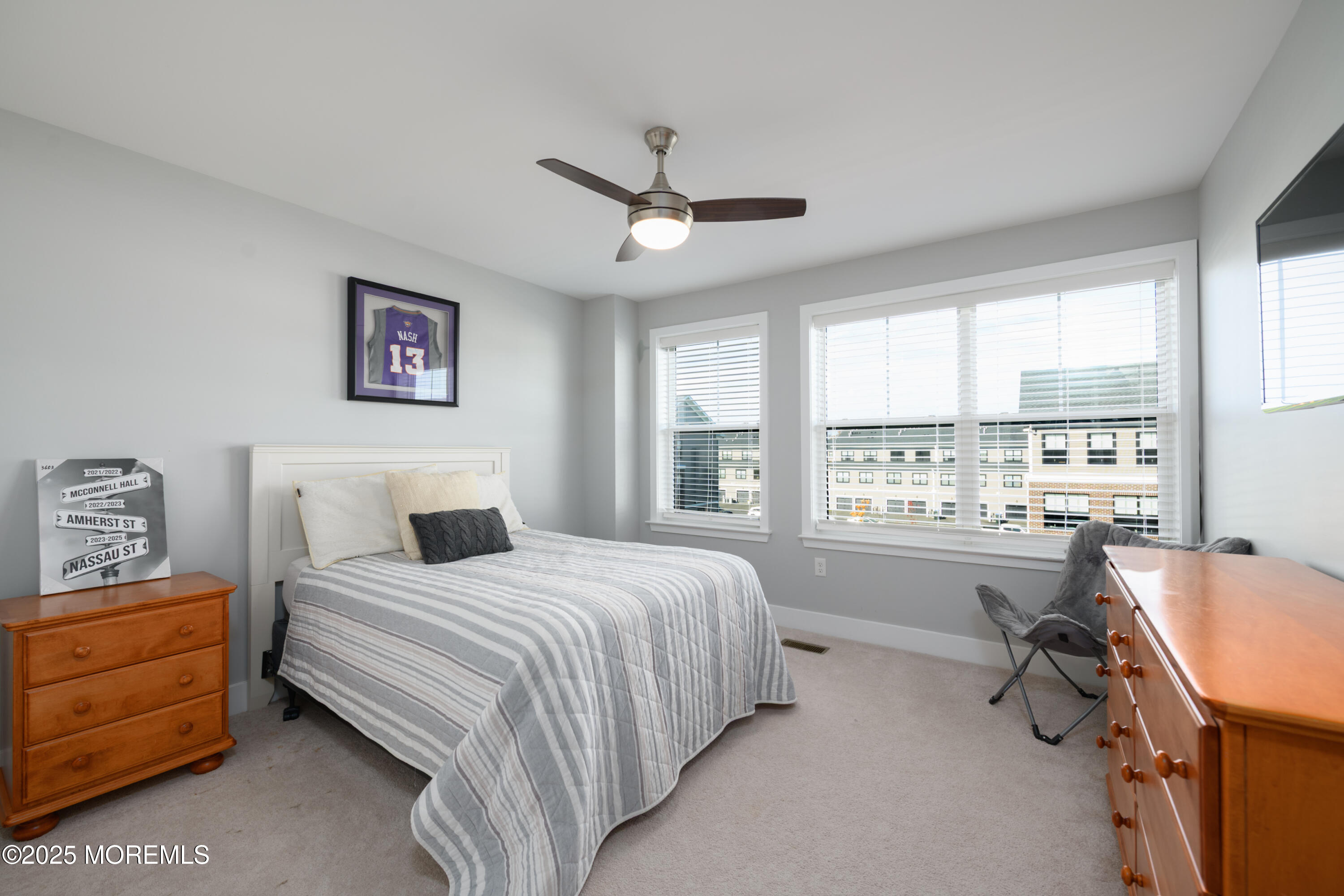 26 Kelly Way Tinton Falls, NJ 07724 - Photo 19 of 33 a bedroom with a bed dresser and a window