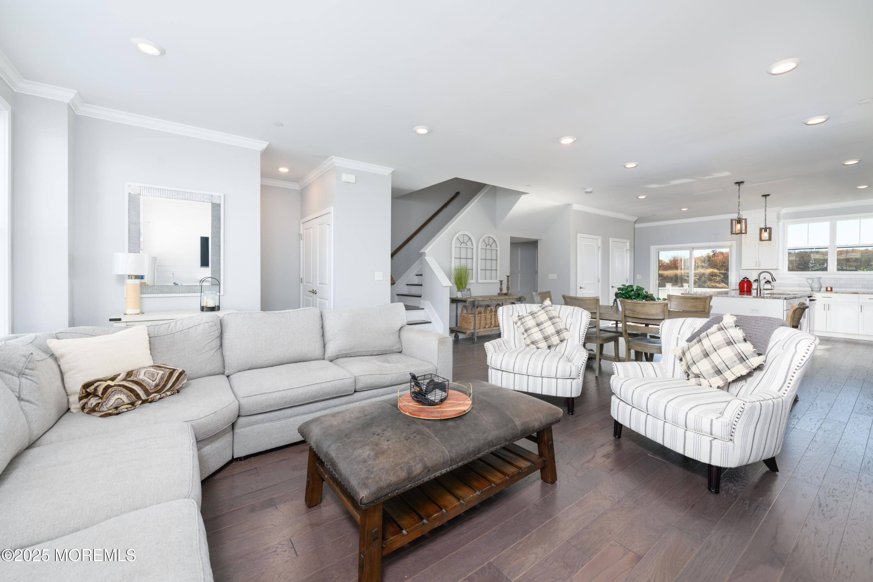 26 Kelly Way Tinton Falls, NJ 07724 - Photo 3 of 33 a living room with furniture and wooden floor