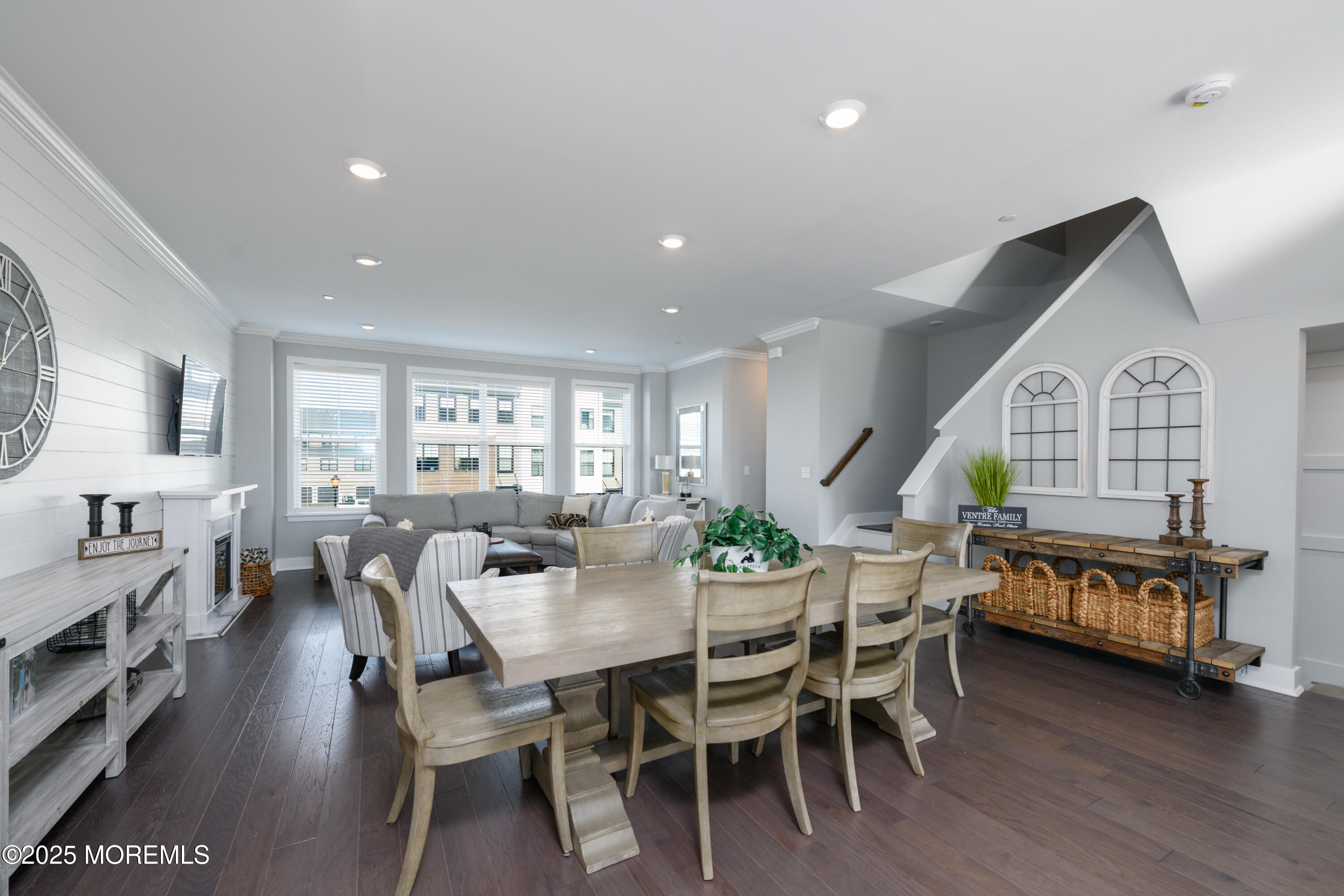 26 Kelly Way Tinton Falls, NJ 07724 - Photo 8 of 33 a view of a dining room with furniture window and wooden floor