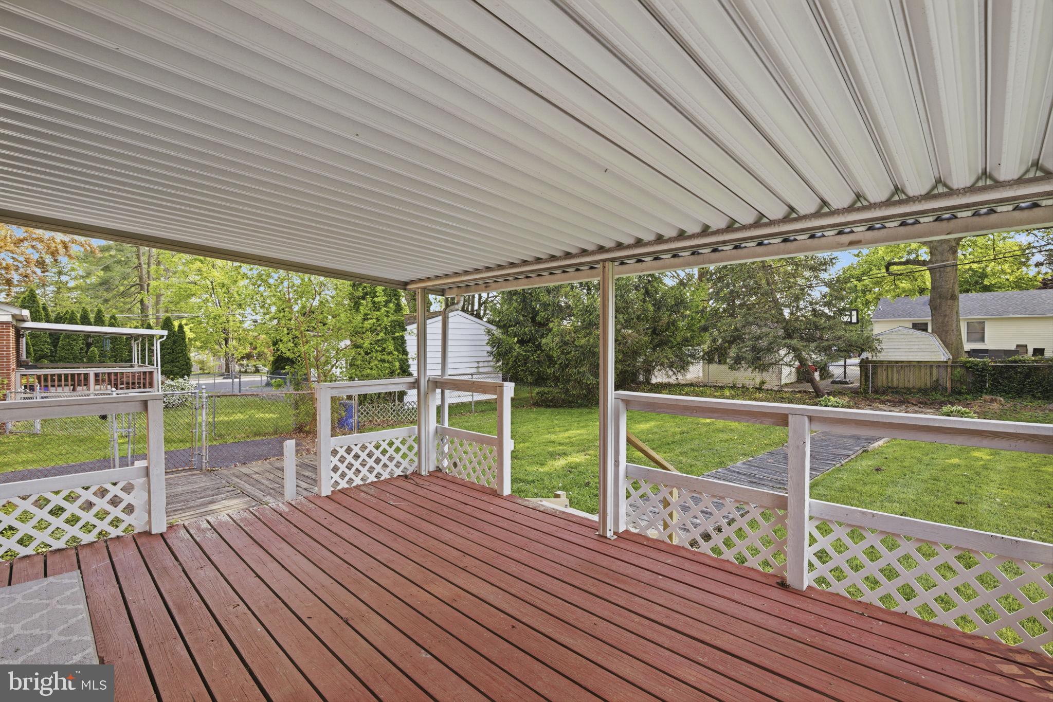 4 Brooks Road Bel Air, MD 21014 - Photo 16 of 21 View from the rear porch