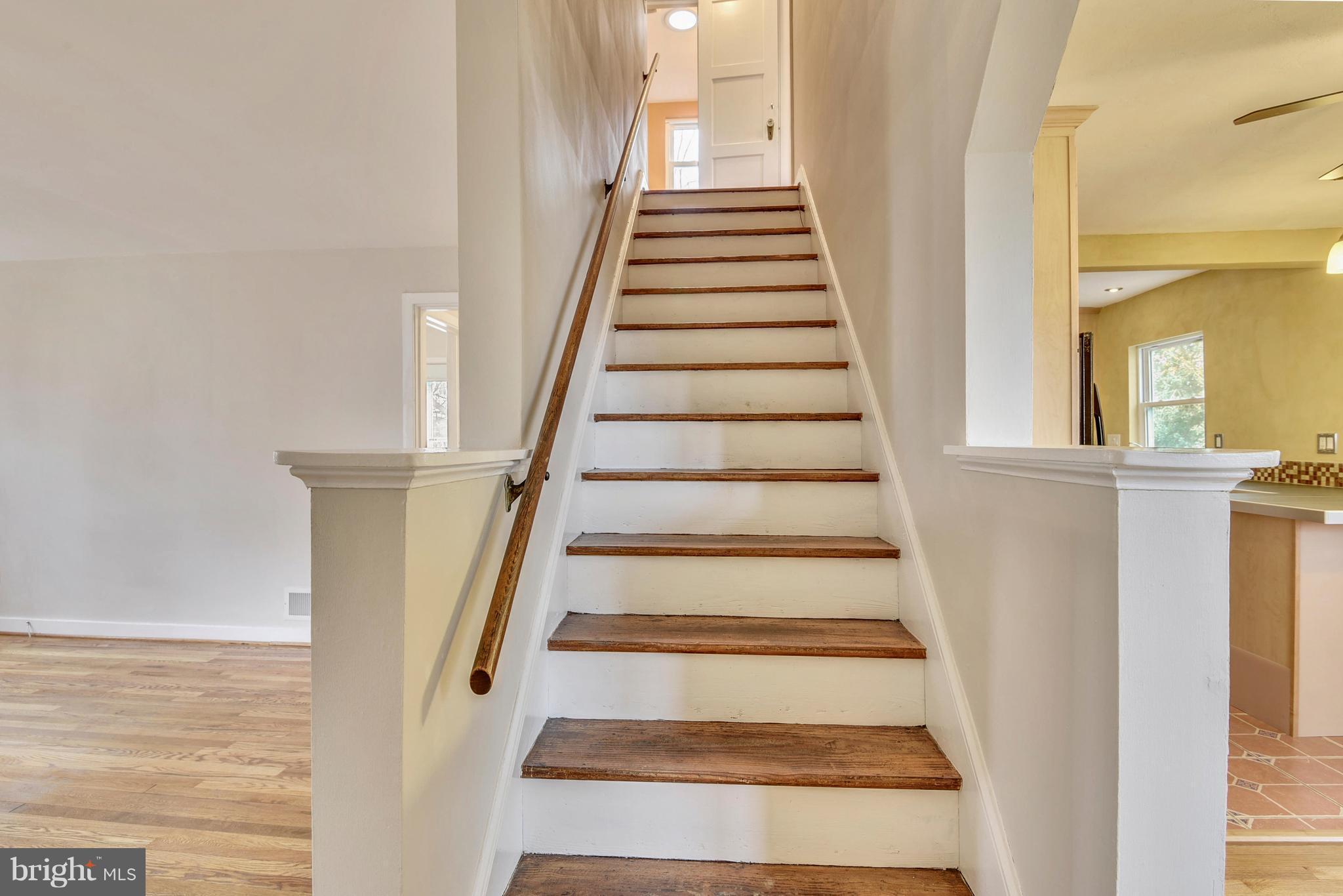3522 Nimitz Road Kensington, MD 20895 - Photo 18 of 30 Staircase Up between Kitchen & Family Rm.