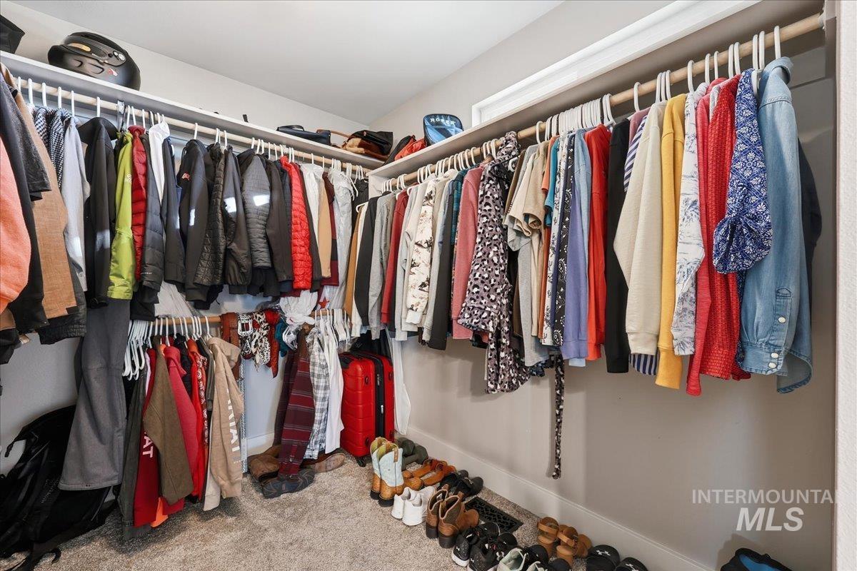 3293 West Twin View Lane Meridian, ID 83642 - Photo 21 of 43 Spacious closet with carpet floors