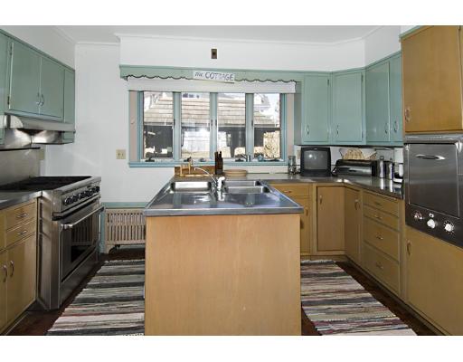 214 Atlantic Road Gloucester, MA 01930 - Photo 15 of 30 a kitchen with sink and cabinets