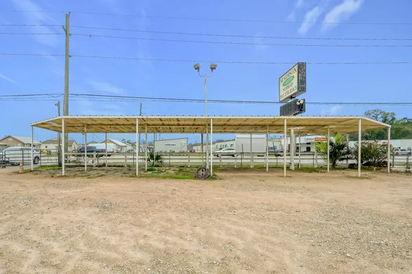 a view of a room with washing machine