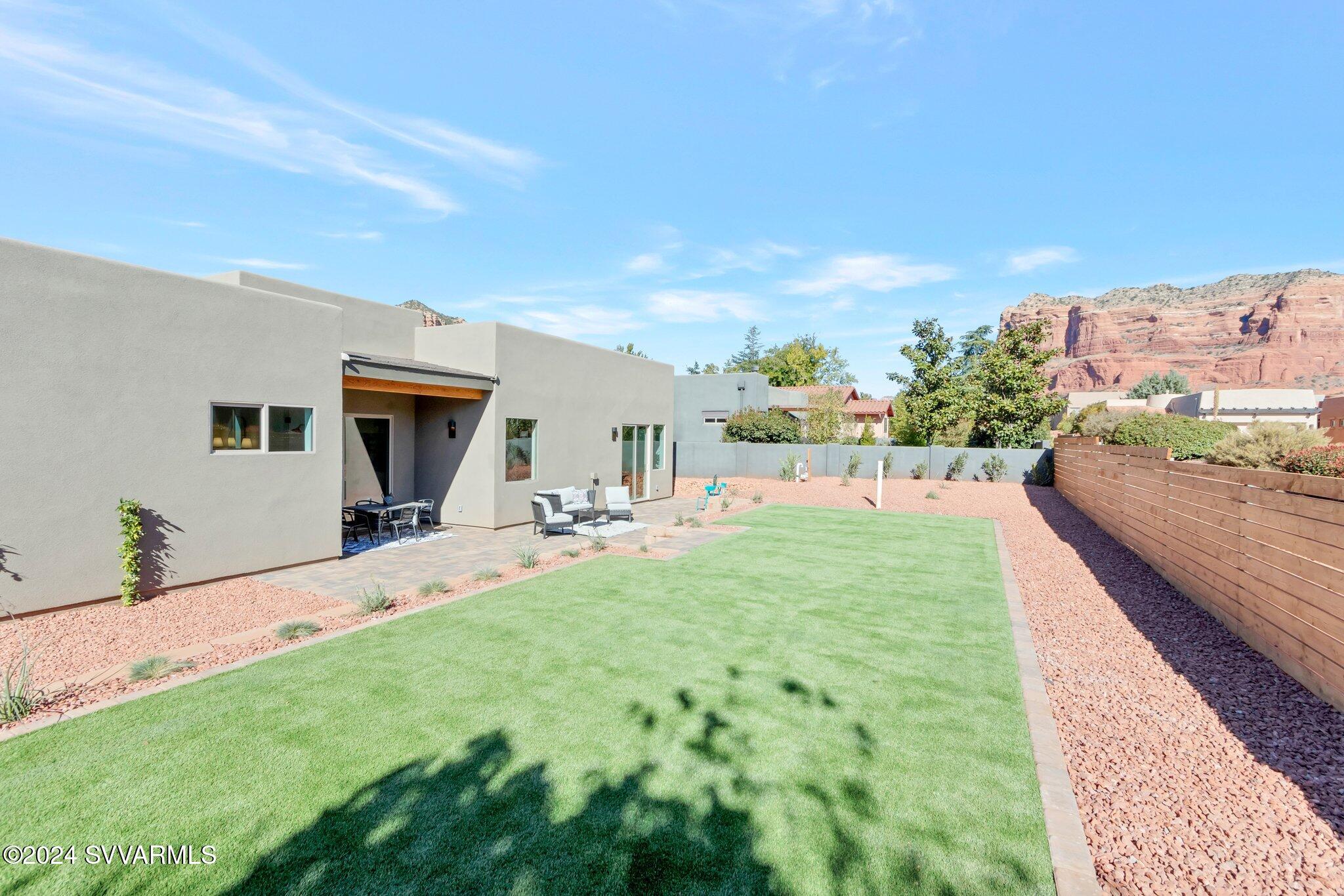 160 Roca Roja Road Sedona, AZ 86351 - Photo 25 of 26 back yard
