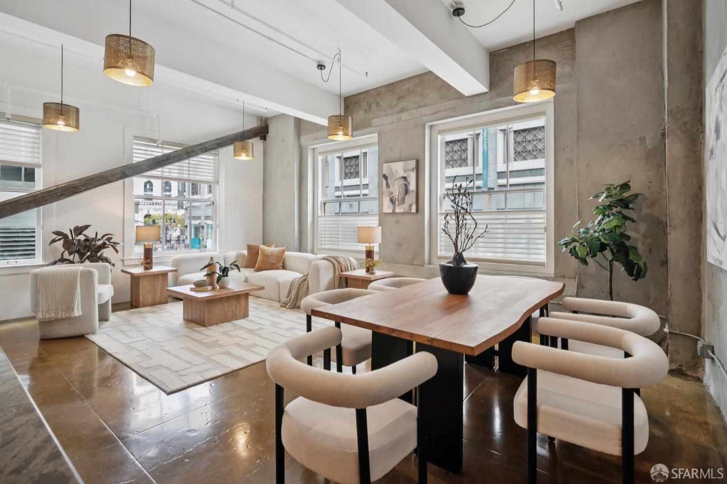 2 Mint Plaza, Unit 201 San Francisco, CA 94103 - Photo 1 of 40 a view of a livingroom with furniture and window