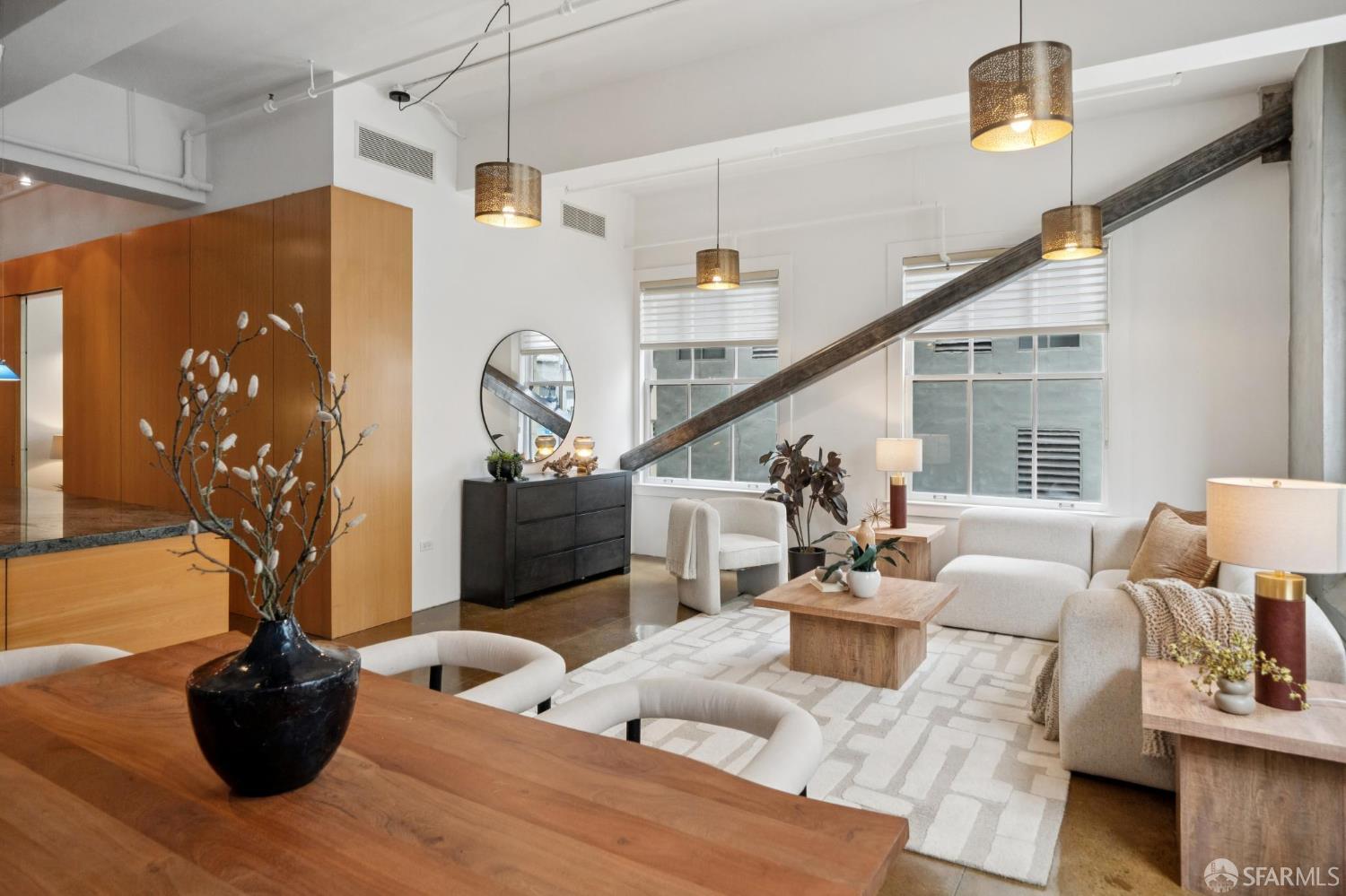 2 Mint Plaza, Unit 201 San Francisco, CA 94103 - Photo 16 of 40 a living room with furniture and a potted plant