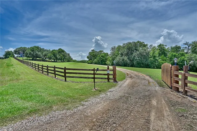 a park view with a bench