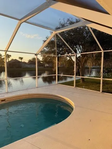 a view of outdoor space and yard