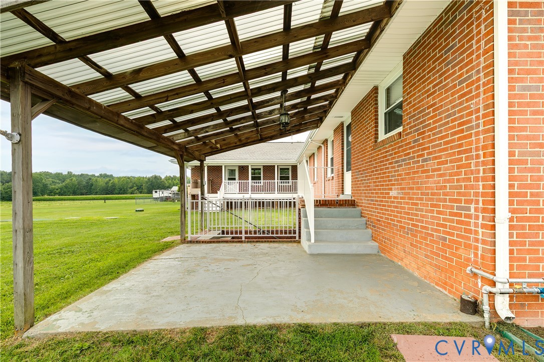 12365 Ashcake Road Ashland, VA 23005 - Photo 78 of 80 Covered concrete patio
