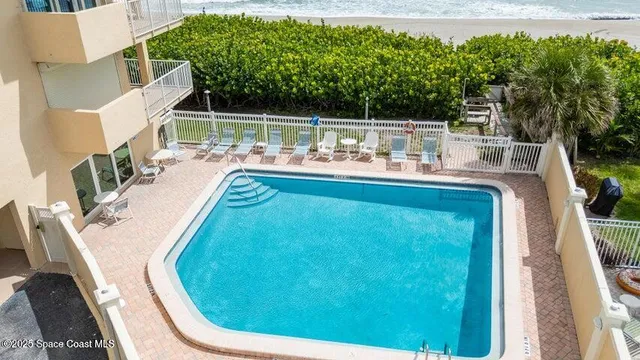 a view of a lake with a mountain in the background