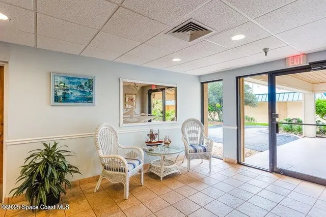 a view of front door