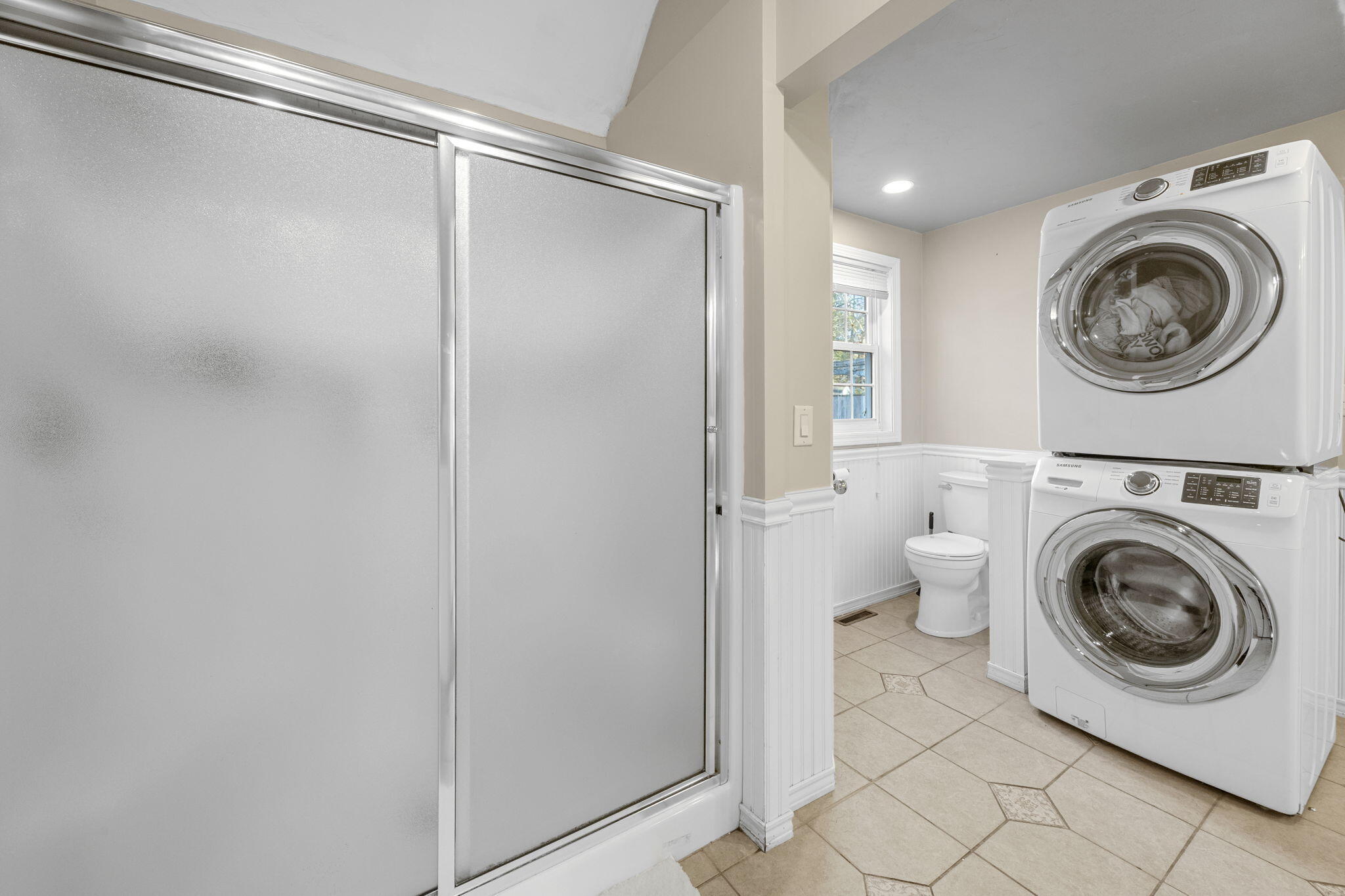 30 Flicker Lane Marstons Mills, MA 02648 - Photo 25 of 47 a view of a kitchen with washer and dryer