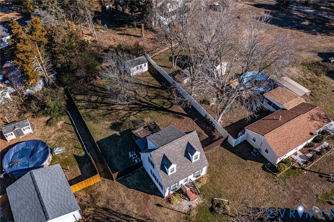 151 Badger Road Deltaville, VA 23043 - Photo 27 of 39 Drone / aerial view
