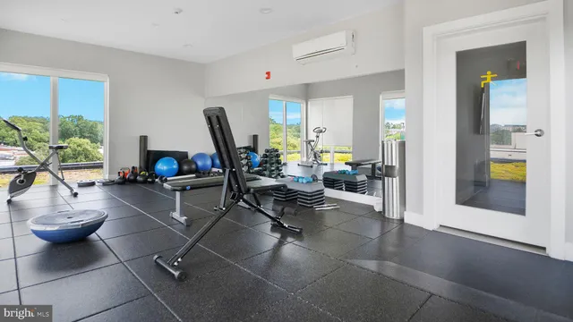 a living room filled with furniture
