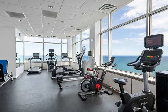 a front view of a building