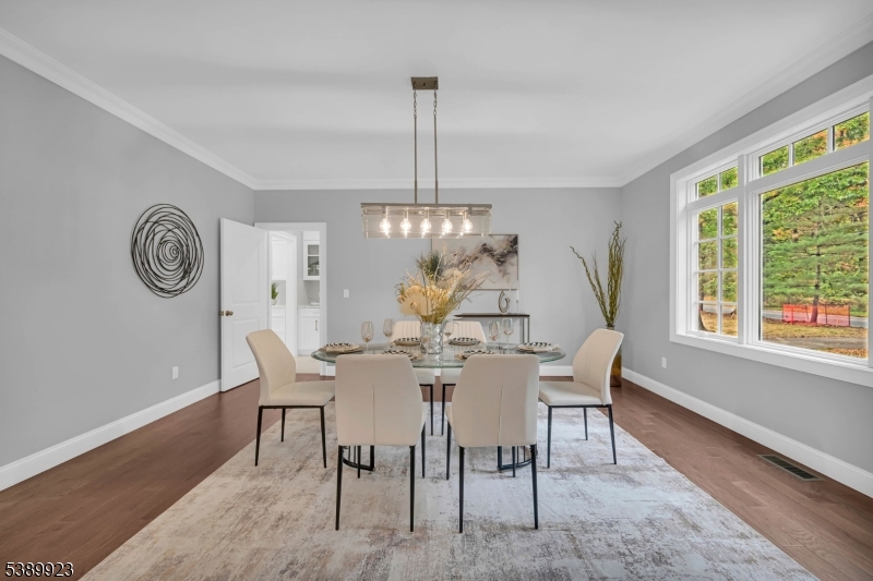 466 White Oak Ridge Road Short Hills, NJ 07078 - Photo 11 of 49 a view of a dining room with furniture window and outside view