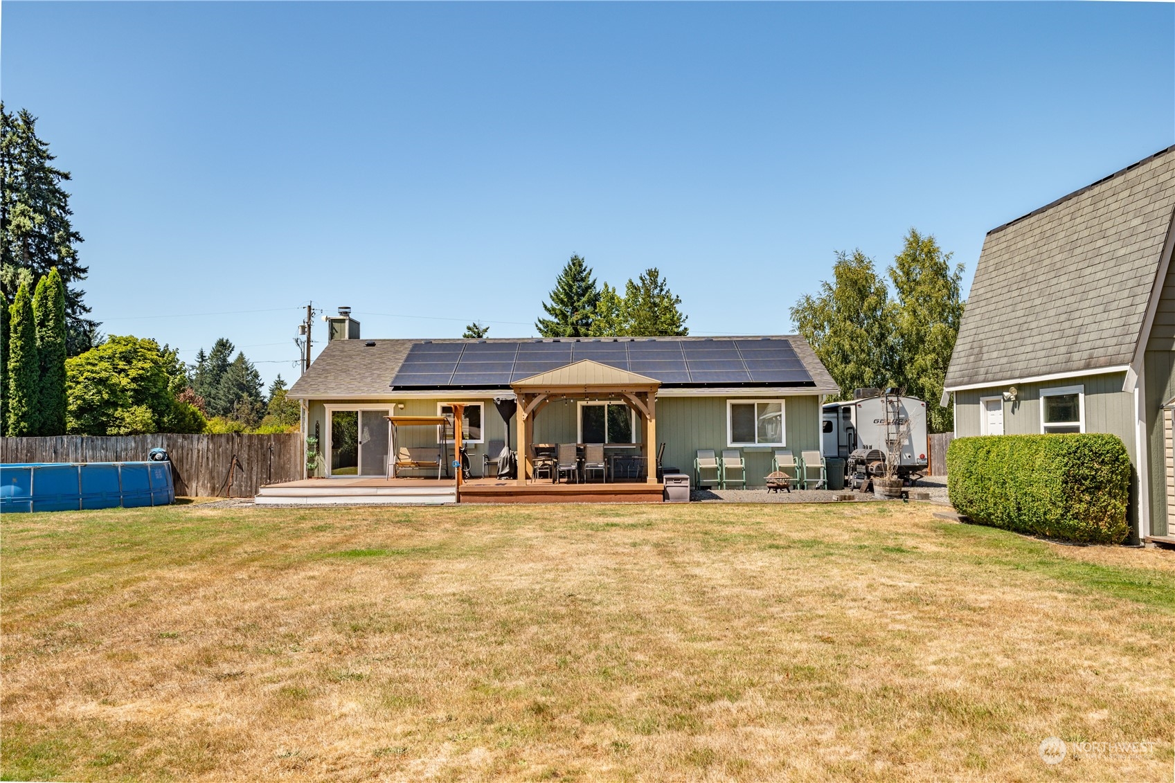 18940 Melon Street Southwest Rochester, WA 98579 - Photo 23 of 39 a front view of a house with a yard
