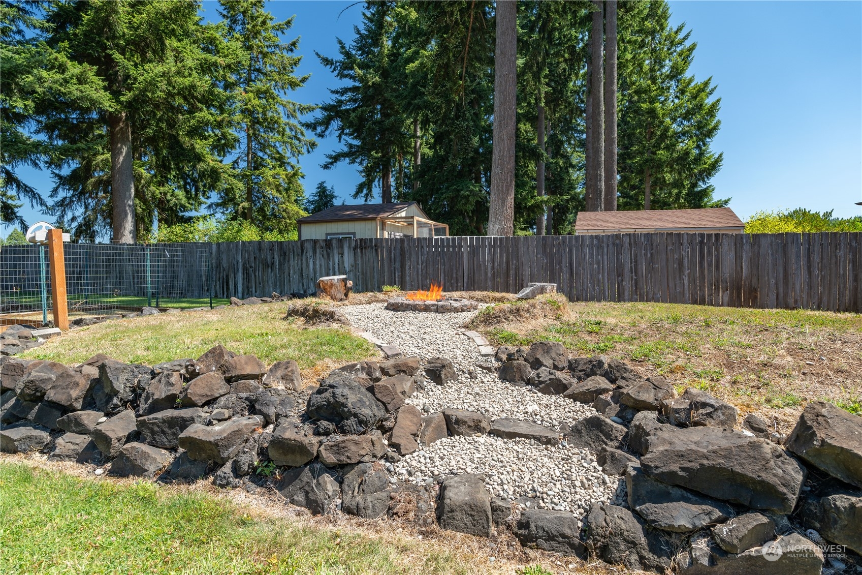 18940 Melon Street Southwest Rochester, WA 98579 - Photo 32 of 39 a view of swimming pool with a yard