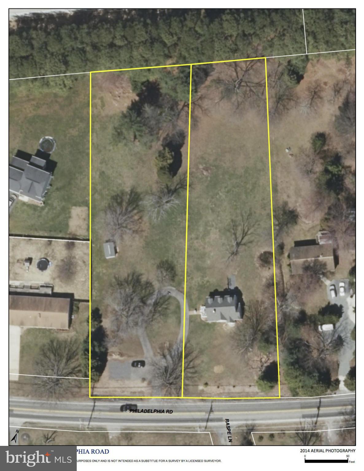 1708 Philadelphia Road Joppa, MD 21085 - Photo 26 of 29 Aerial of both lots