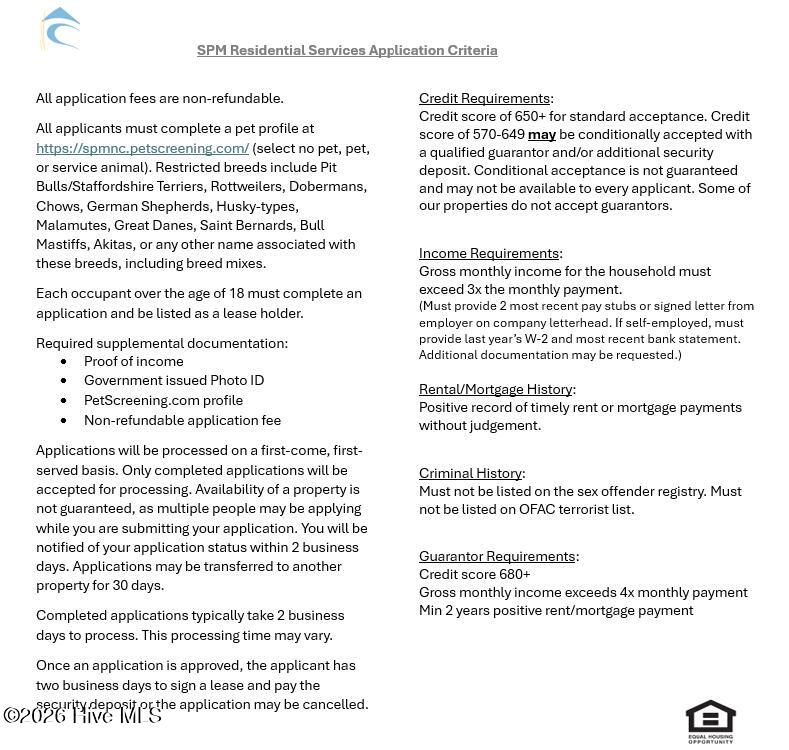 309 Cardiff Road Castle Hayne, NC 28429 - Photo 22 of 25 MUST BE IN ALL ADS - Application Criteri