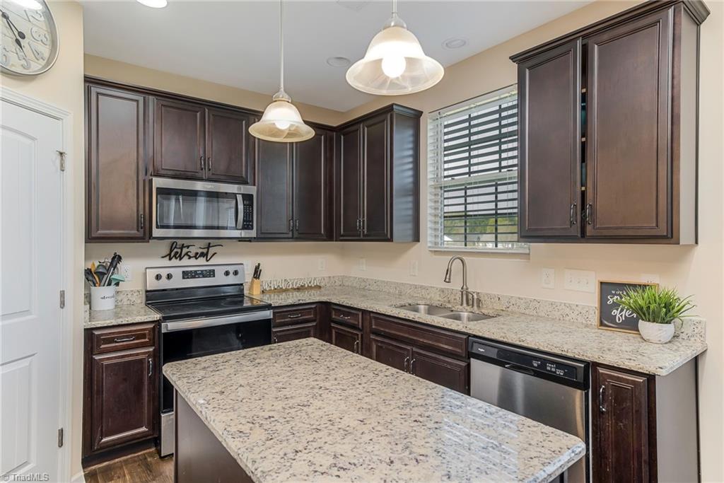 3637 Link Road Greensboro, NC 27405 - Photo 12 of 36 Island Provides Additional Prep and Serve Space!
