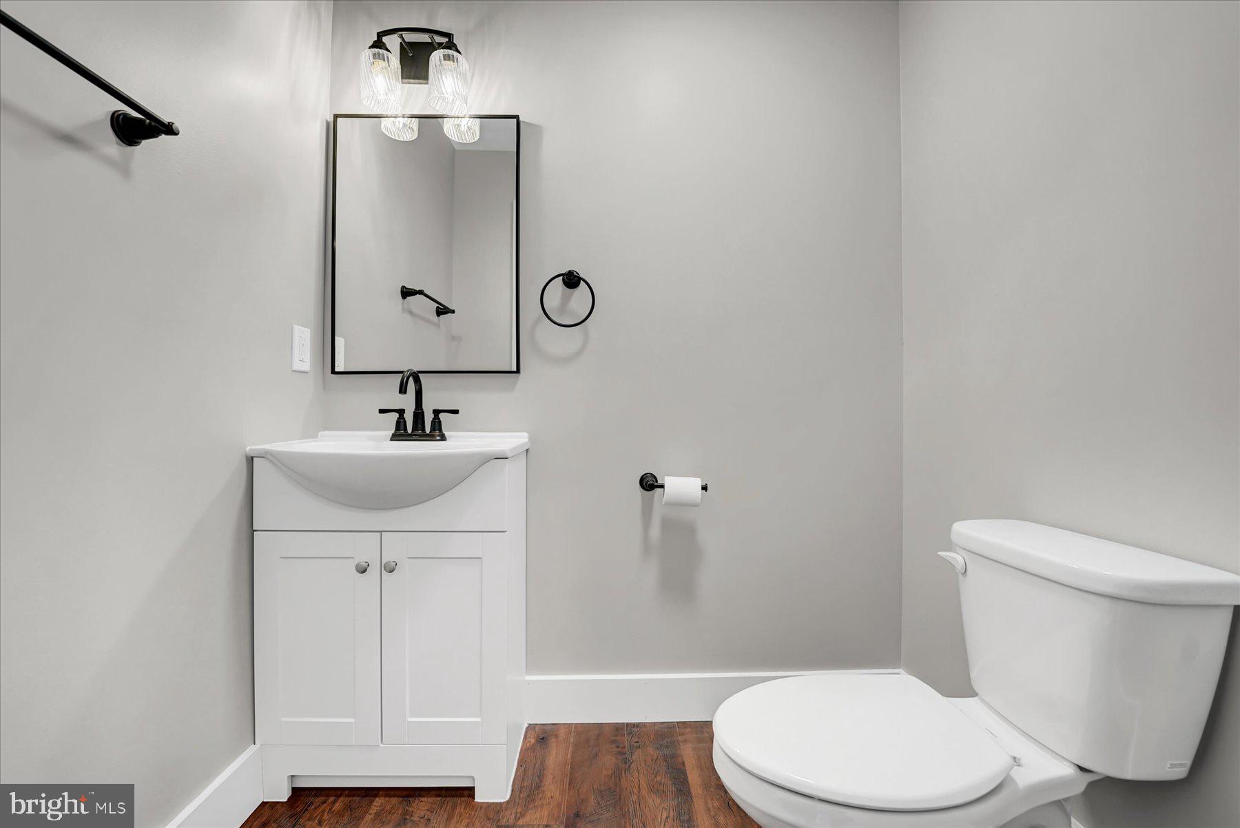 361 South Spring Street Bellefonte, PA 16823 - Photo 14 of 41 Sleek modern bathroom with elegance.