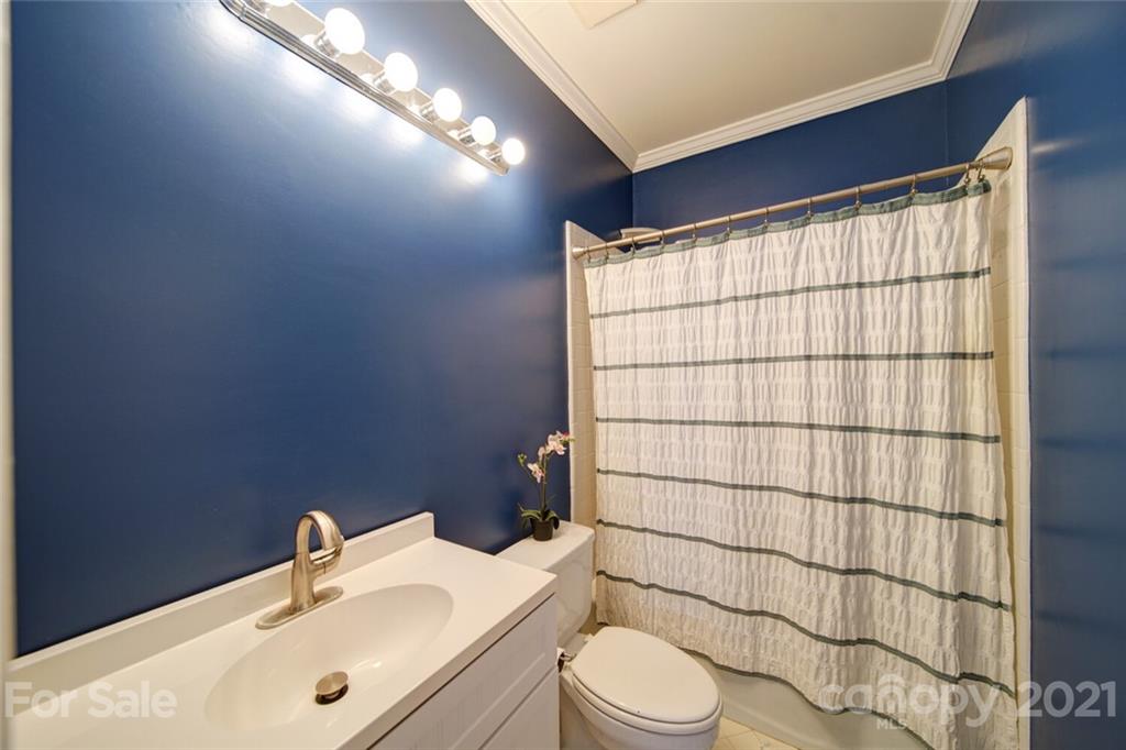 1014 Queens Road Charlotte, NC 28207 - Photo 9 of 18 a bathroom with a sink toilet and shower