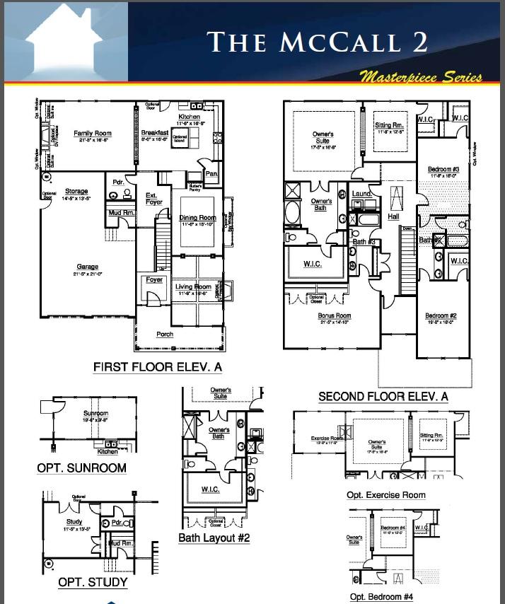 1802 Bird Key Court Hanahan, SC 29410 - Photo 47 of 47 McCall2_floor plan