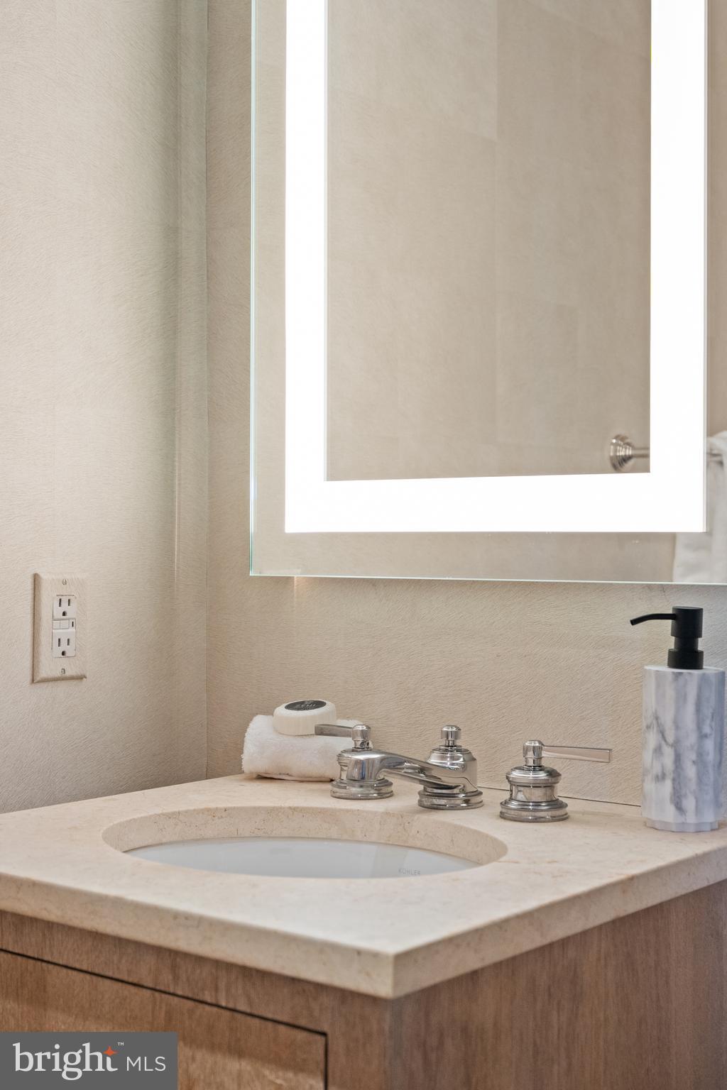 11990 Market Street, Unit 2101 Reston, VA 20190 - Photo 33 of 103 Custom vanity w/lighted mirror