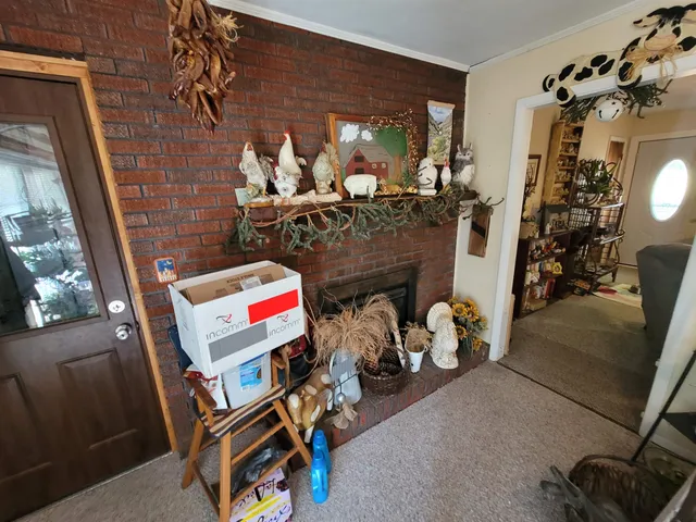 a room with musical instruments