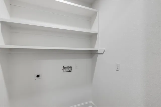 a view of a closet