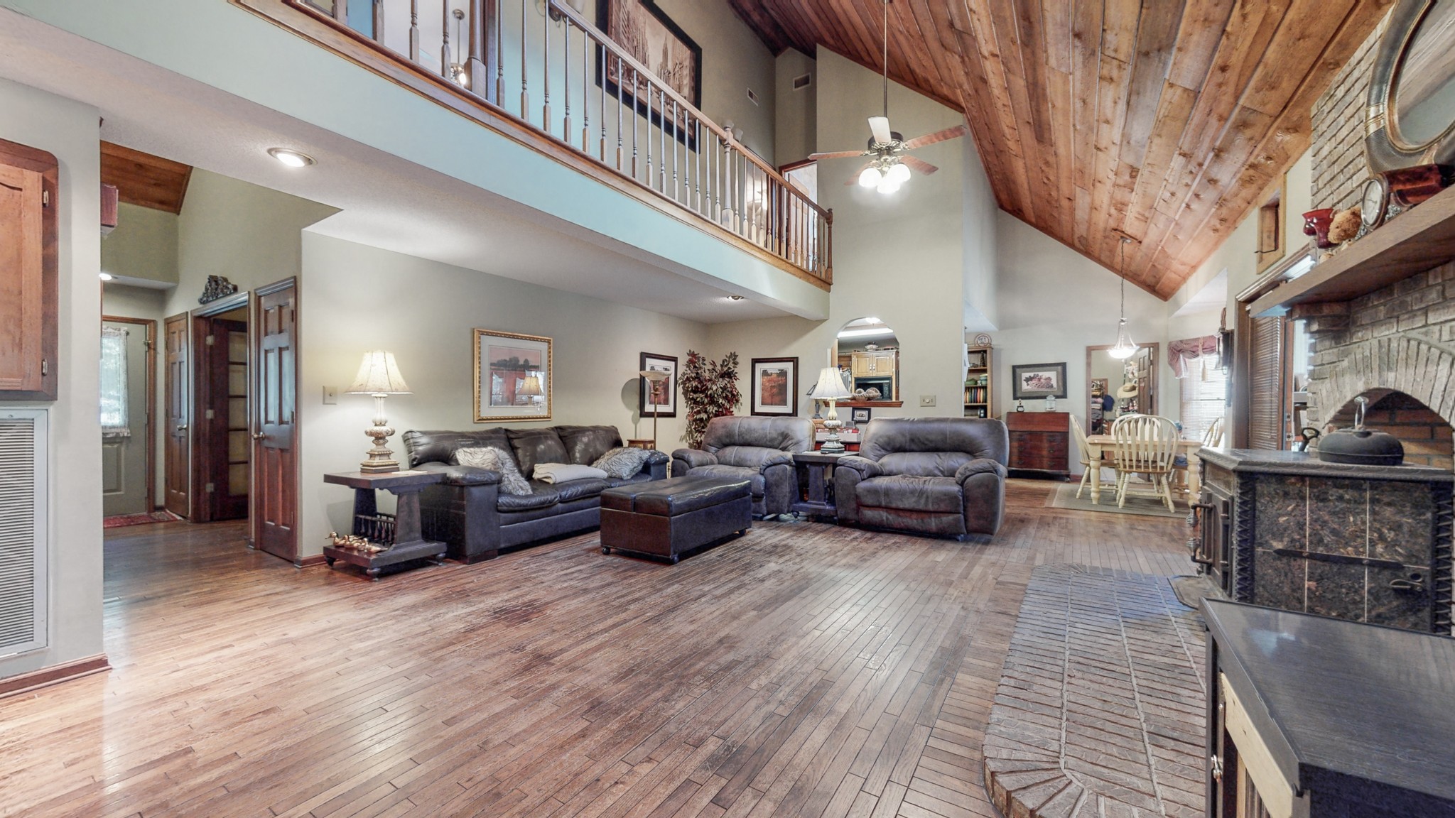 85 Sarvis Ridge Road Normandy, TN 37360 - Photo 3 of 47 a living room with furniture and a chandelier