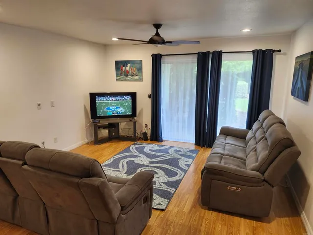 a bed room with a bed and a couch