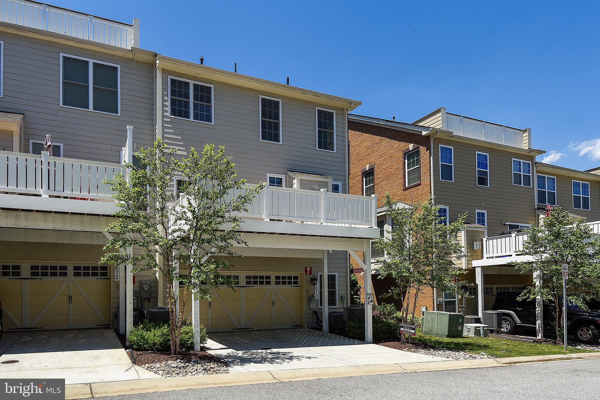 7670 Elmcrest Road Hanover, MD 21076 - Photo 45 of 70 Rear Deck and Extra Parking under Deck