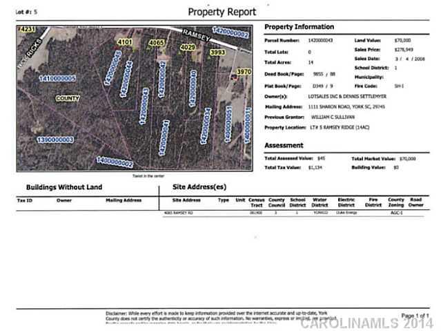 4029 Ramsey Road Sharon, SC 29742 - Photo 3 of 3