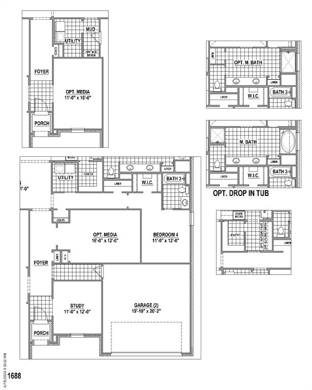 2517 Brower Road Celina, TX 75009 - Photo 3 of 4 Floor plan options