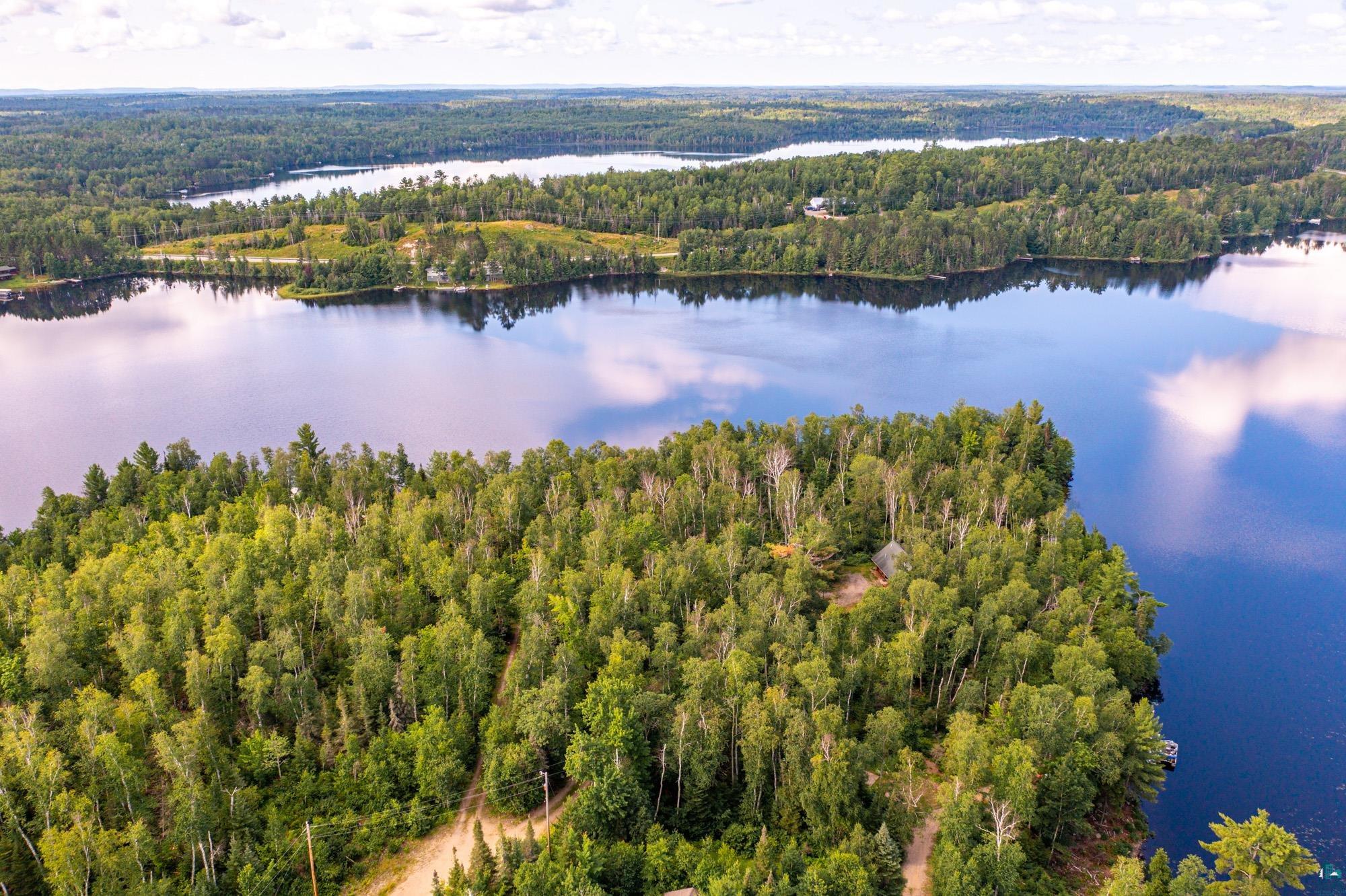1911 Grouse Ridge Road Ely, MN 55731 - Photo 34 of 42 Aerial view featuring a water view