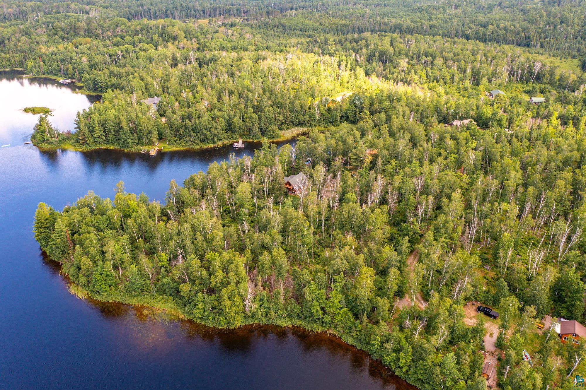 1911 Grouse Ridge Road Ely, MN 55731 - Photo 41 of 42 Bird's eye view with a water view