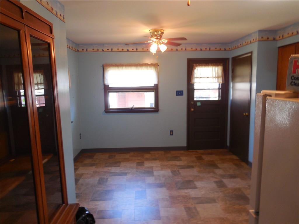 933 Indiana Avenue Monaca, PA 15061 - Photo 8 of 19 Kitchen was updated a few years ago with new walls ,ceiling and floor. Back door entrance.