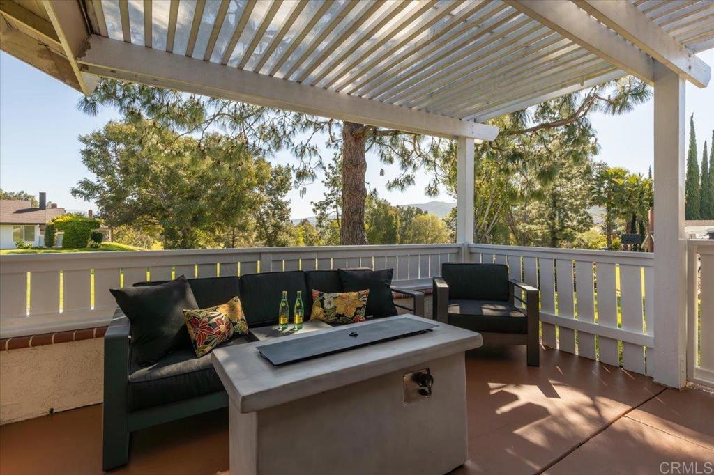 1277 La Casa Drive San Marcos, CA 92078 - Photo 25 of 29 a view of sitting space in the roof deck