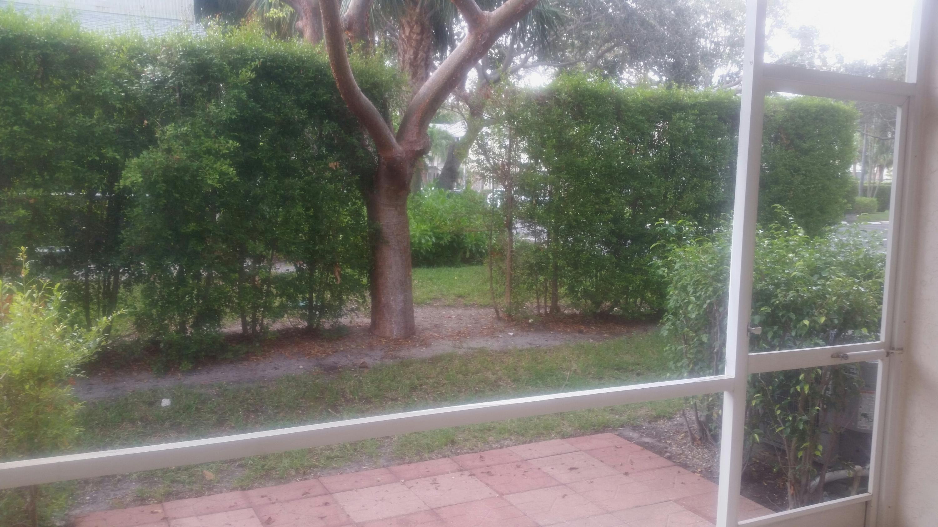 1004 Kokomo Key Lane Delray Beach, FL 33483 - Photo 12 of 21 a view of a yard from a window