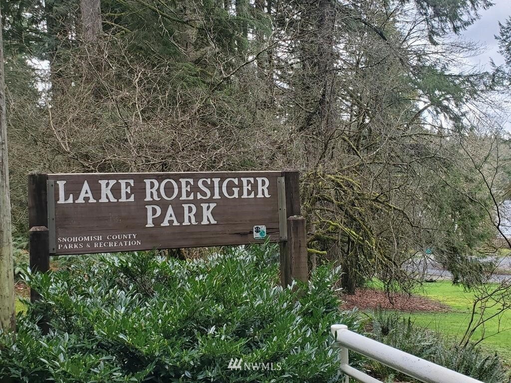 101 North Lake Roesiger Road Snohomish, WA 98290 - Photo 35 of 39 a sign on the side of a building