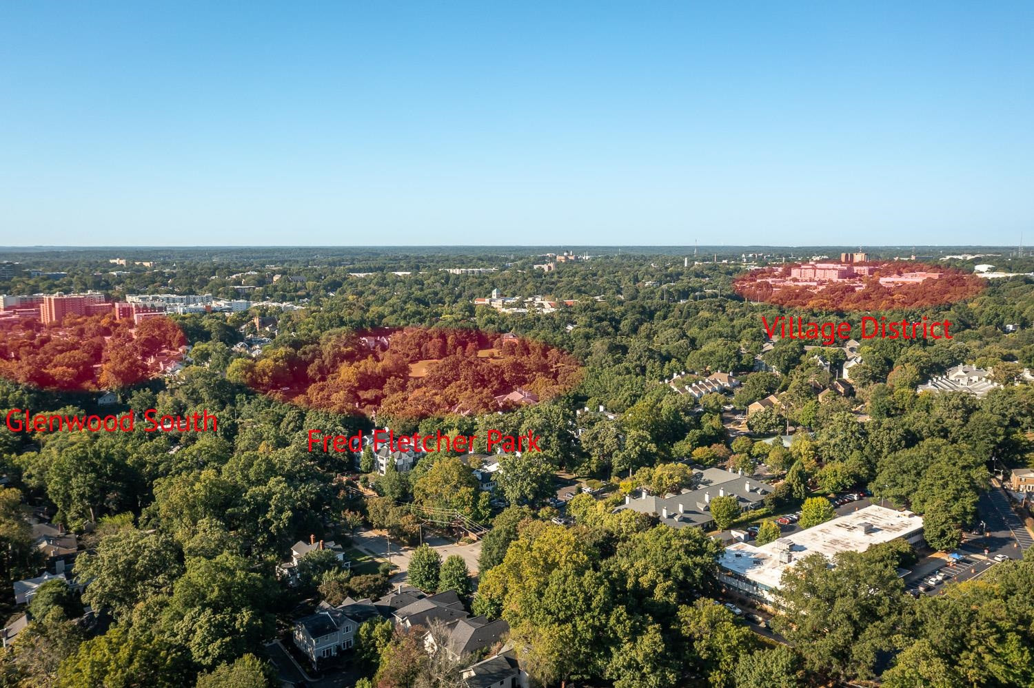 506 Cole Street Raleigh, NC 27605 - Photo 50 of 59 Walkable to Glenwood South, Fletcher Park & the Village District Walkable Location