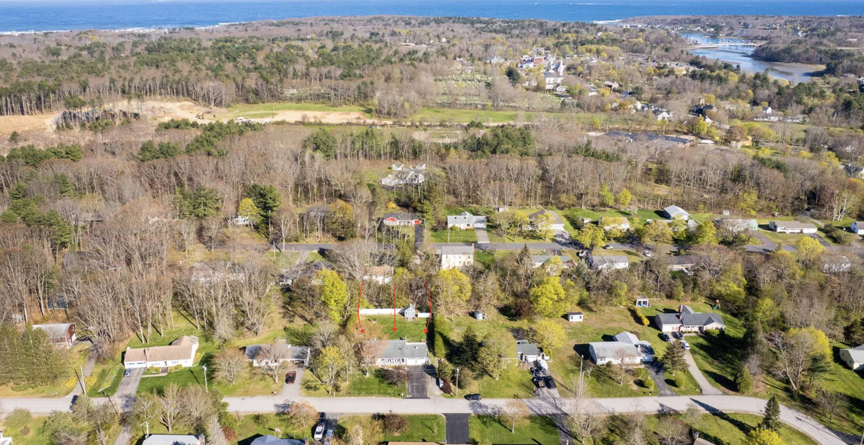 52 Raydon Rd Extension York, ME 03909 - Photo 27 of 30 Aerial of house
