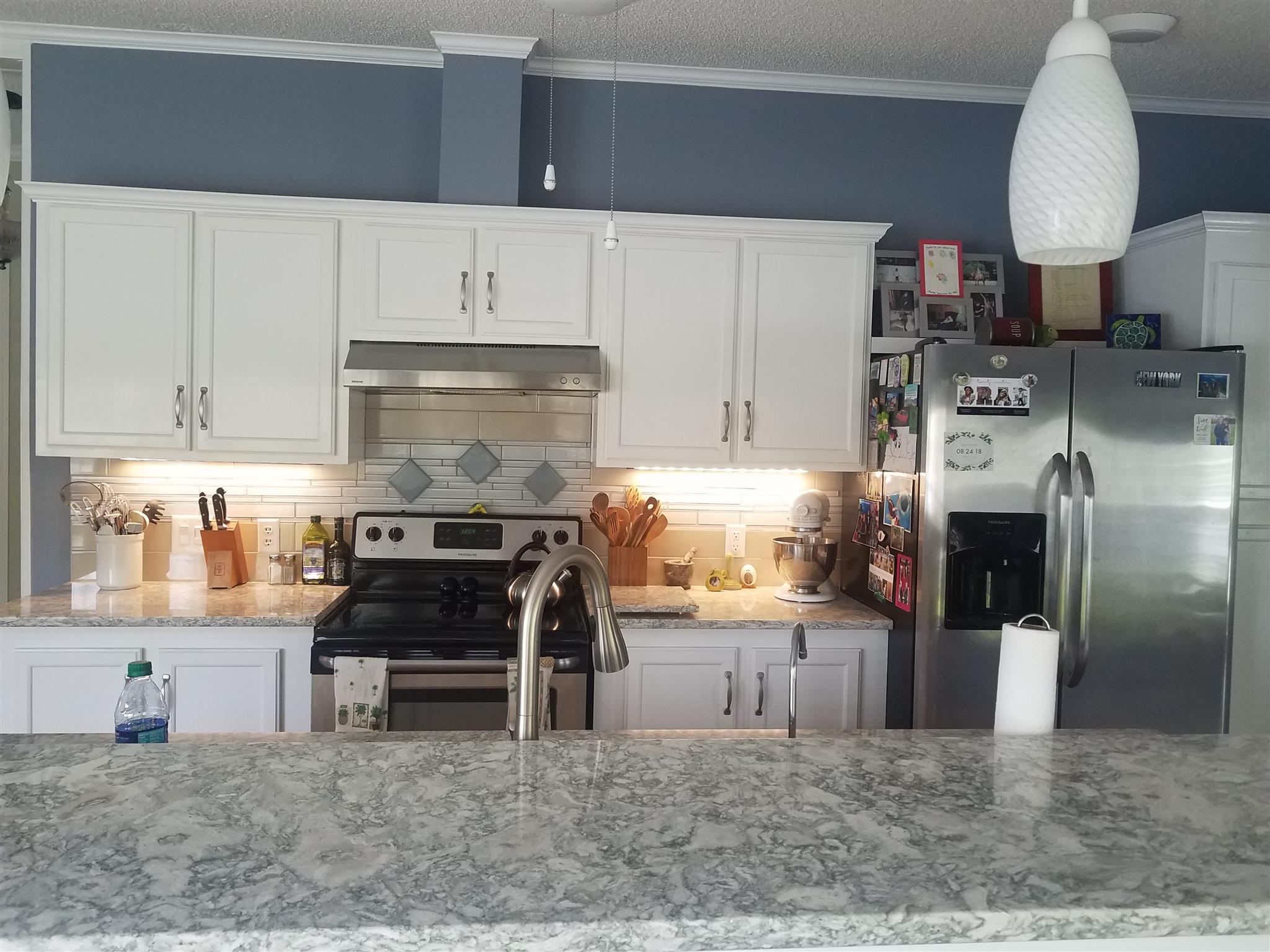 2134 Berea Church Road Lebanon, TN 37087 - Photo 7 of 21 Under cabinet lighting and granite countertops