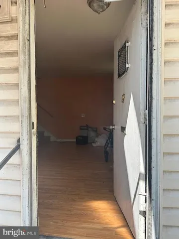 a view of a hallway with interior of the house