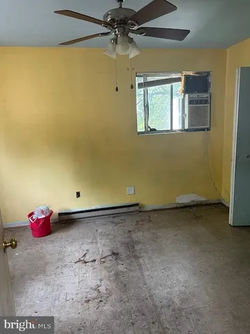 a view of a room with window