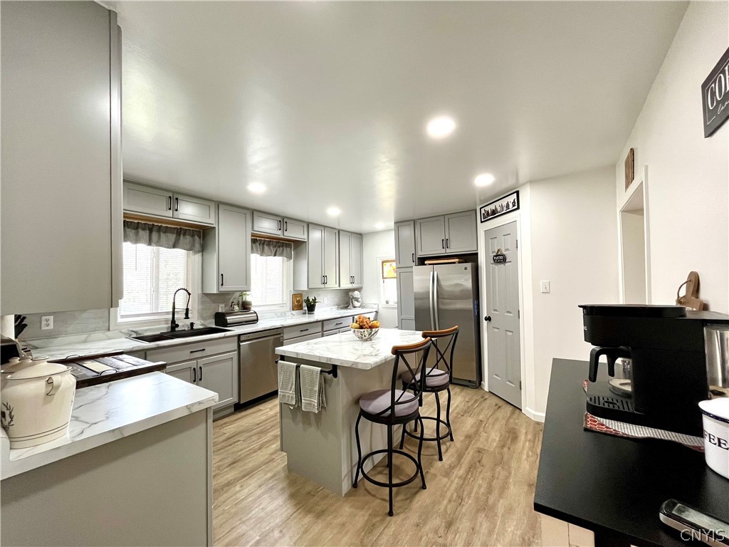 1462 Onionville Road Sterling, NY 13156 - Photo 12 of 41 The Kraft maid Cabinets are soft close functional