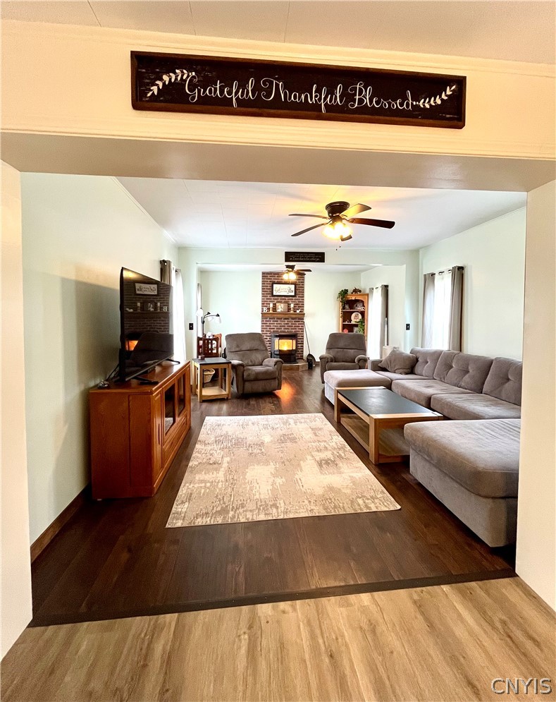 1462 Onionville Road Sterling, NY 13156 - Photo 20 of 41 Extra space in the back with pellet stove would ma